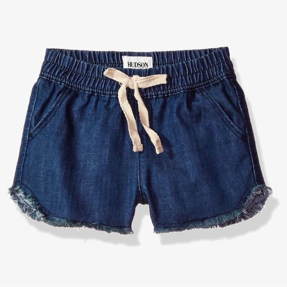HUDSON Girls' Frayed Jog Short